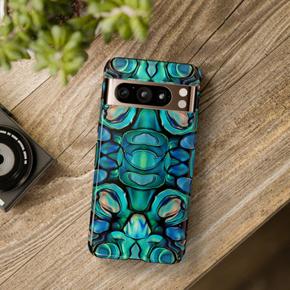 Abalone Greens Tough Phone Case