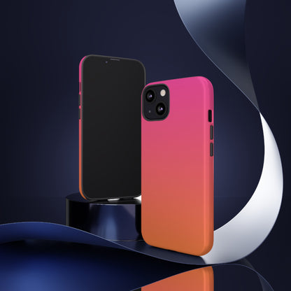 Pink to Orange | Tough Phone Case