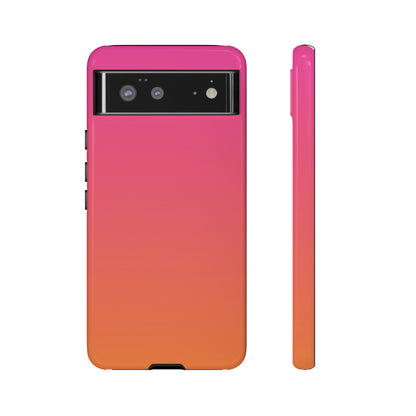 Pink to Orange | Tough Phone Case