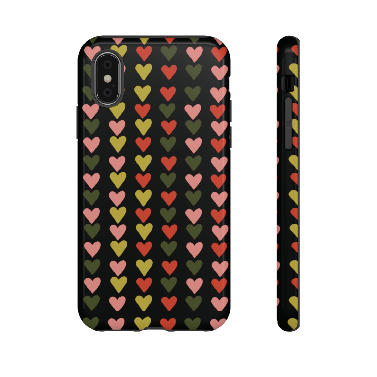 All You Need is ❤️ on Black | Tough Phone Case