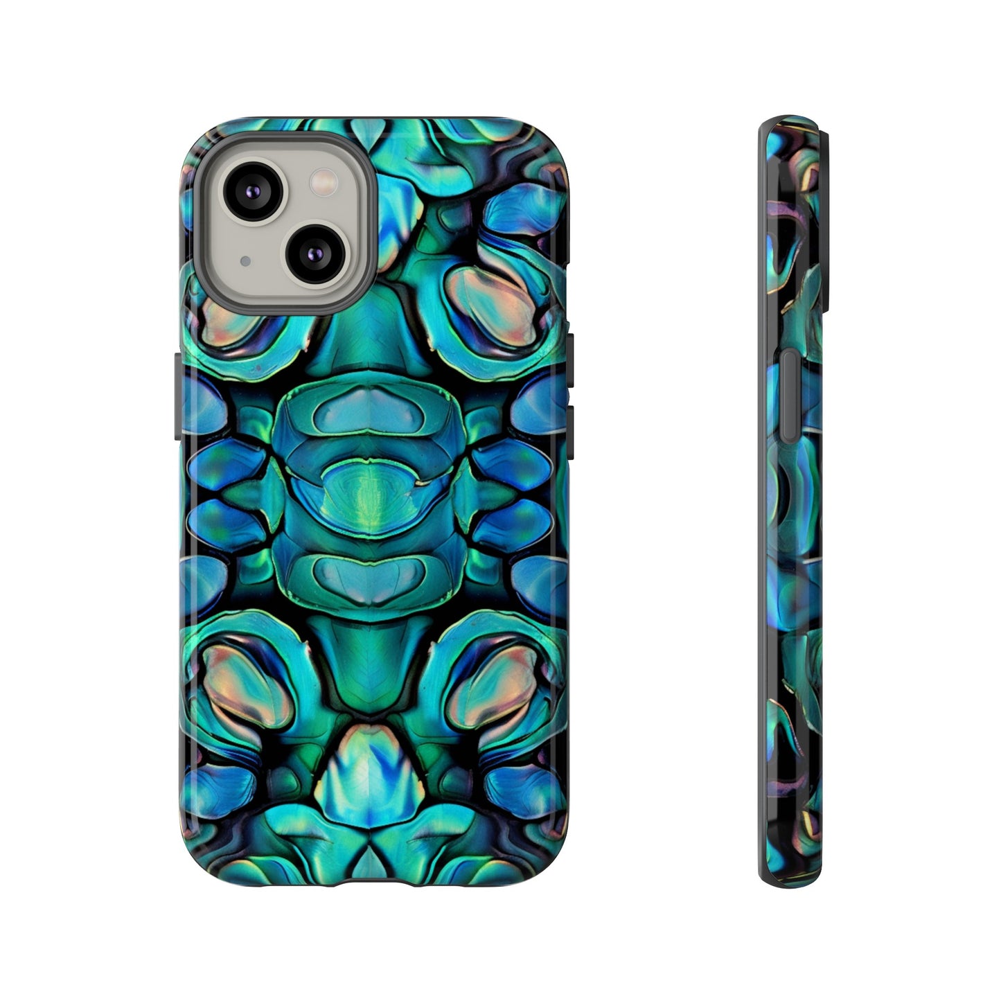 Abalone Greens Tough Phone Case