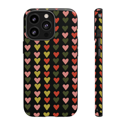 All You Need is ❤️ on Black | Tough Phone Case