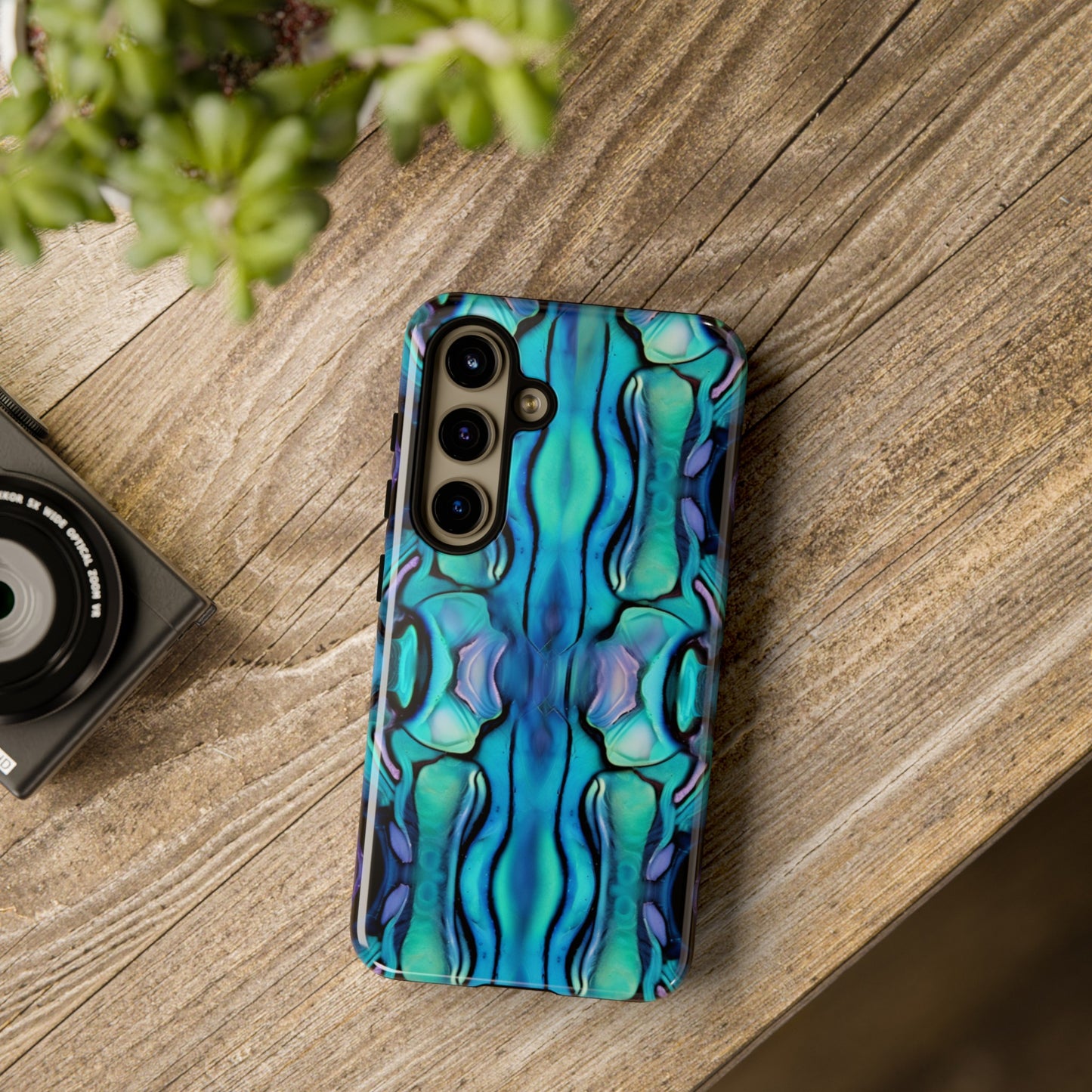 Abalone Blues Tough Phone Case