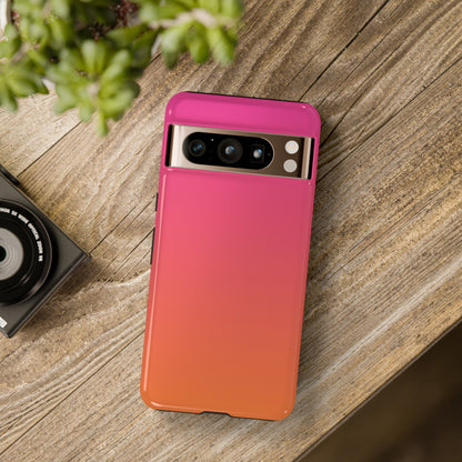 Pink to Orange | Tough Phone Case