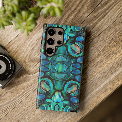 Abalone Greens Tough Phone Case