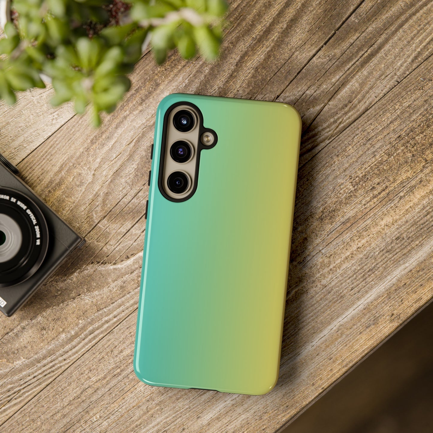 Green to Yellow | Tough Phone Case