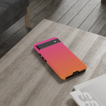 Pink to Orange | Tough Phone Case