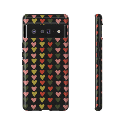 All You Need is ❤️ on Black | Tough Phone Case