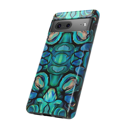 Abalone Greens Tough Phone Case