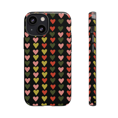 All You Need is ❤️ on Black | Tough Phone Case