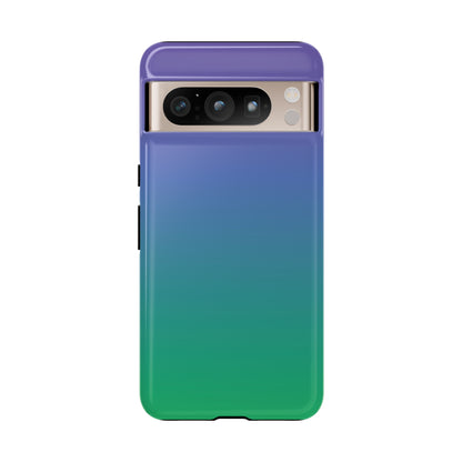 Purple to Green | Tough Phone Case