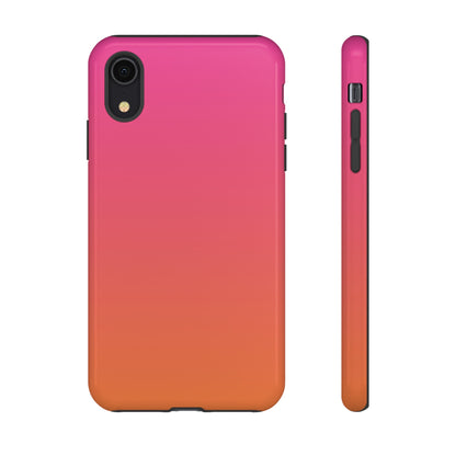 Pink to Orange | Tough Phone Case