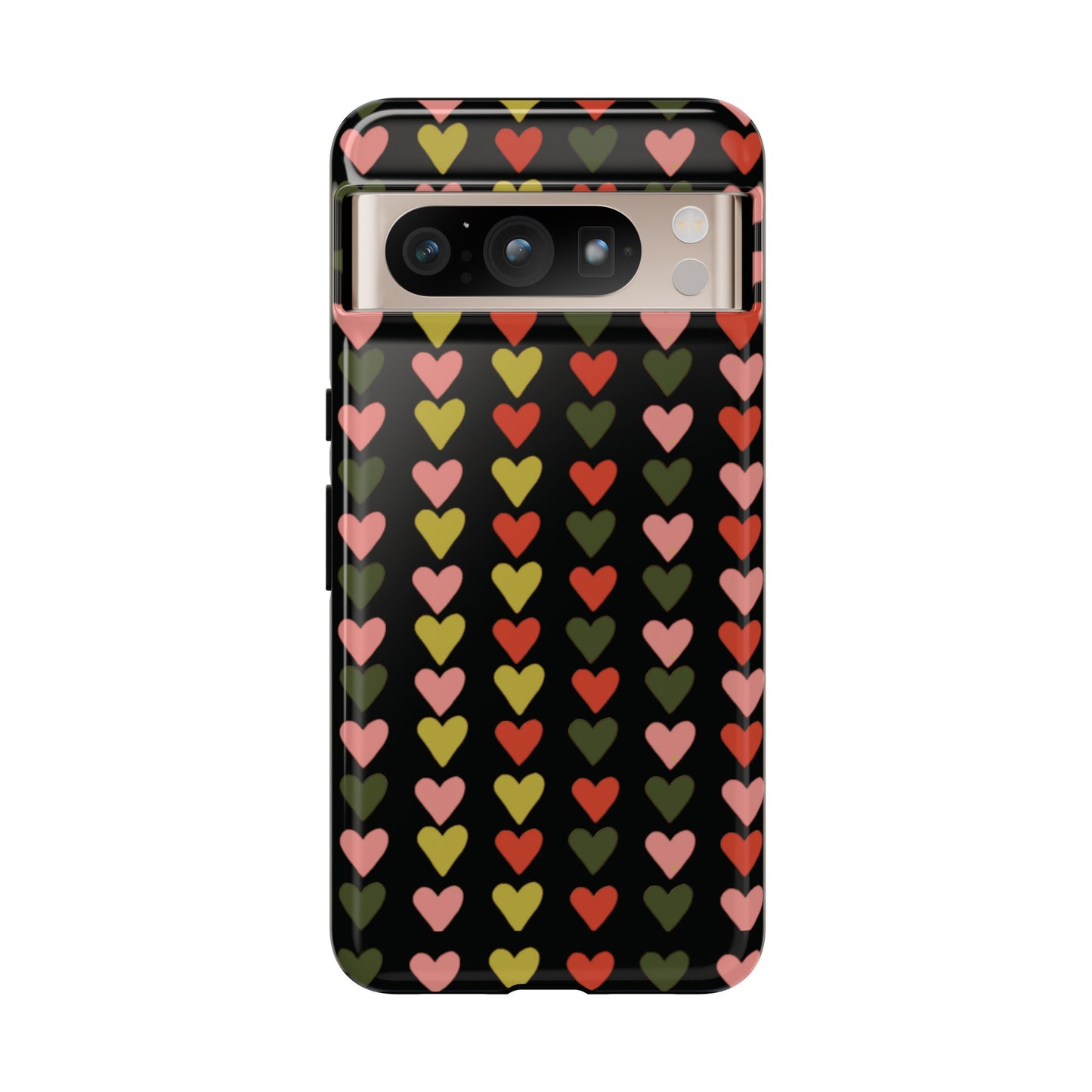 All You Need is ❤️ on Black | Tough Phone Case