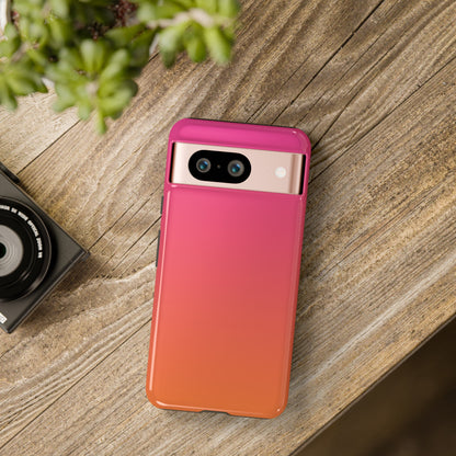 Pink to Orange | Tough Phone Case