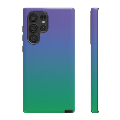 Purple to Green | Tough Phone Case