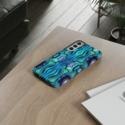 Abalone Blues Tough Phone Case