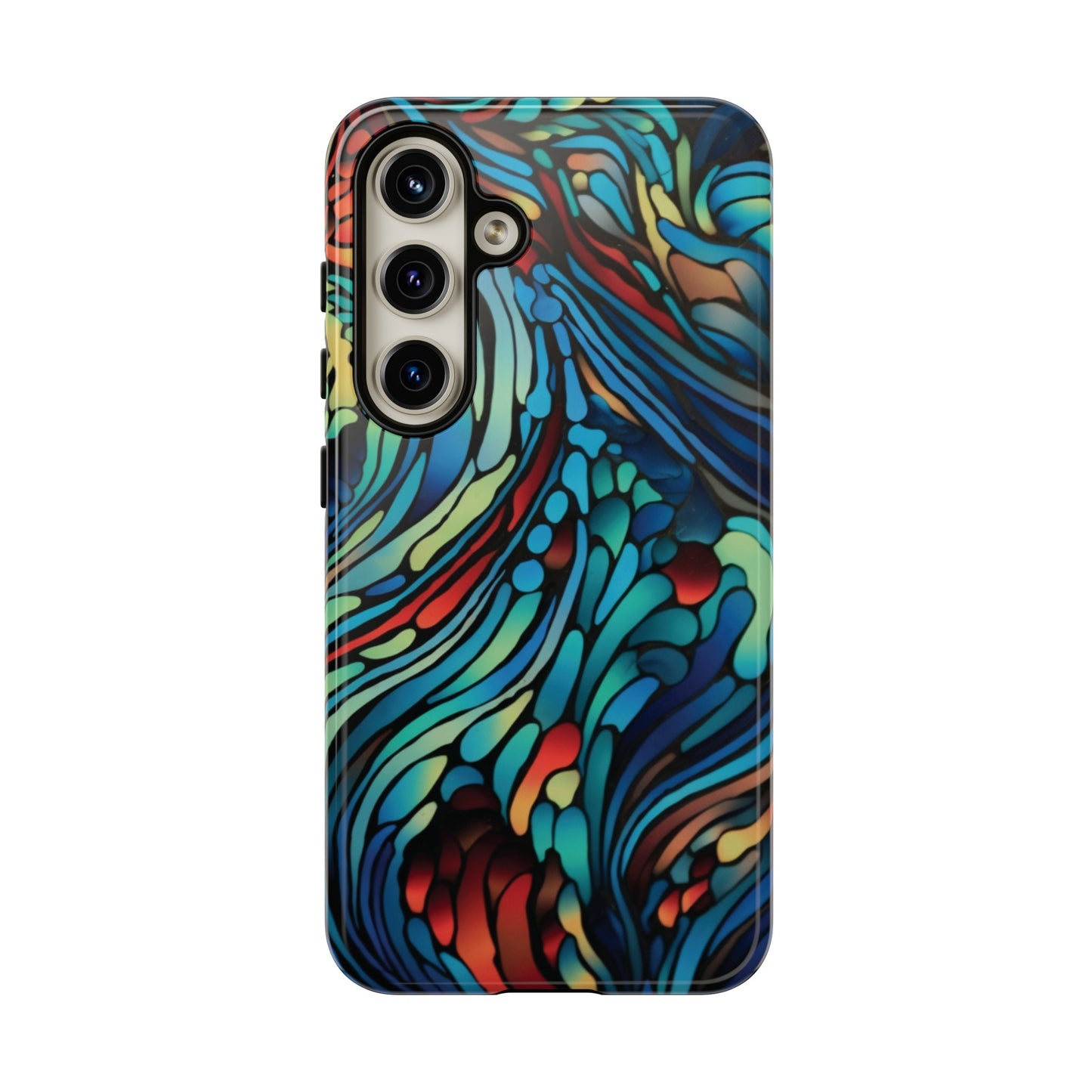 Abstract Blues Tough Phone Case