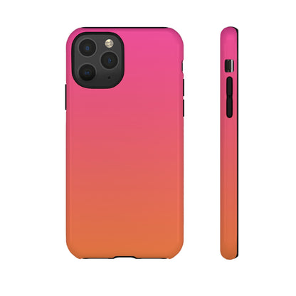 Pink to Orange | Tough Phone Case