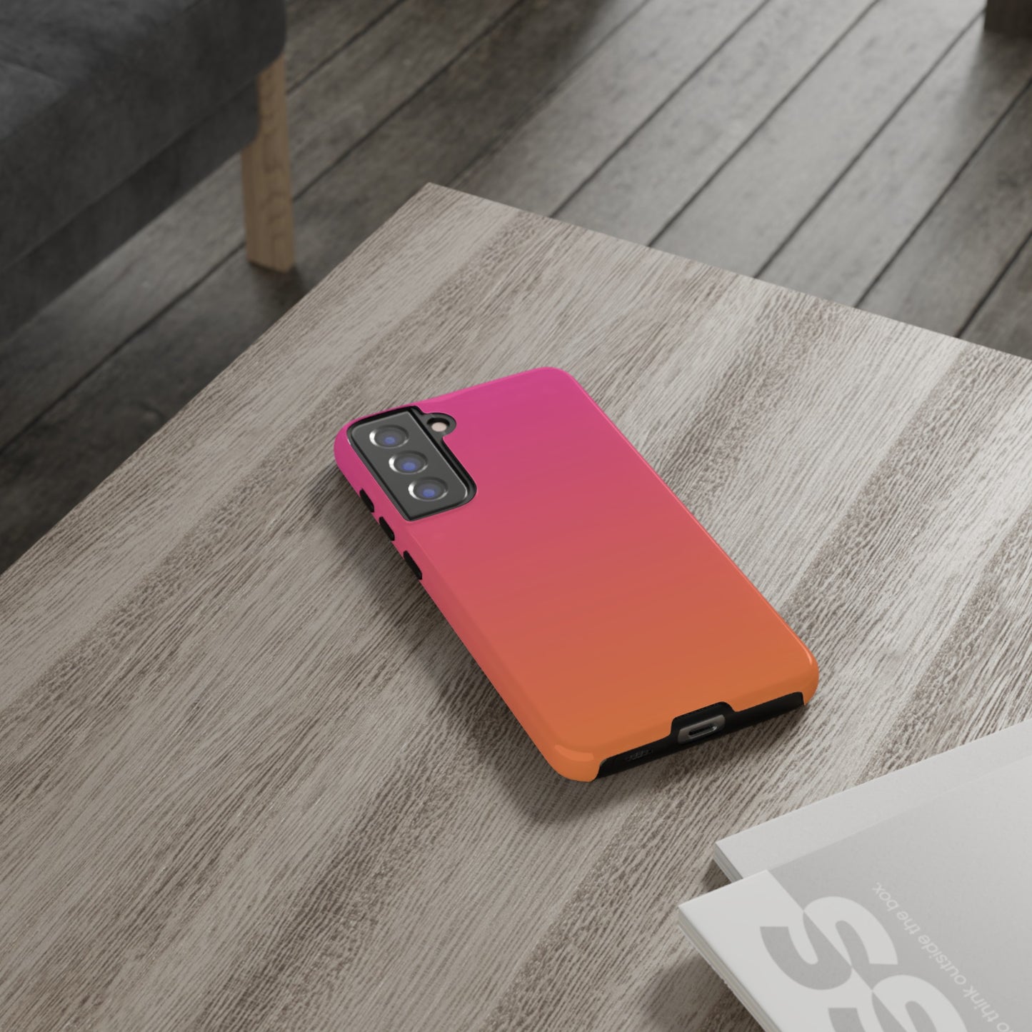 Pink to Orange | Tough Phone Case