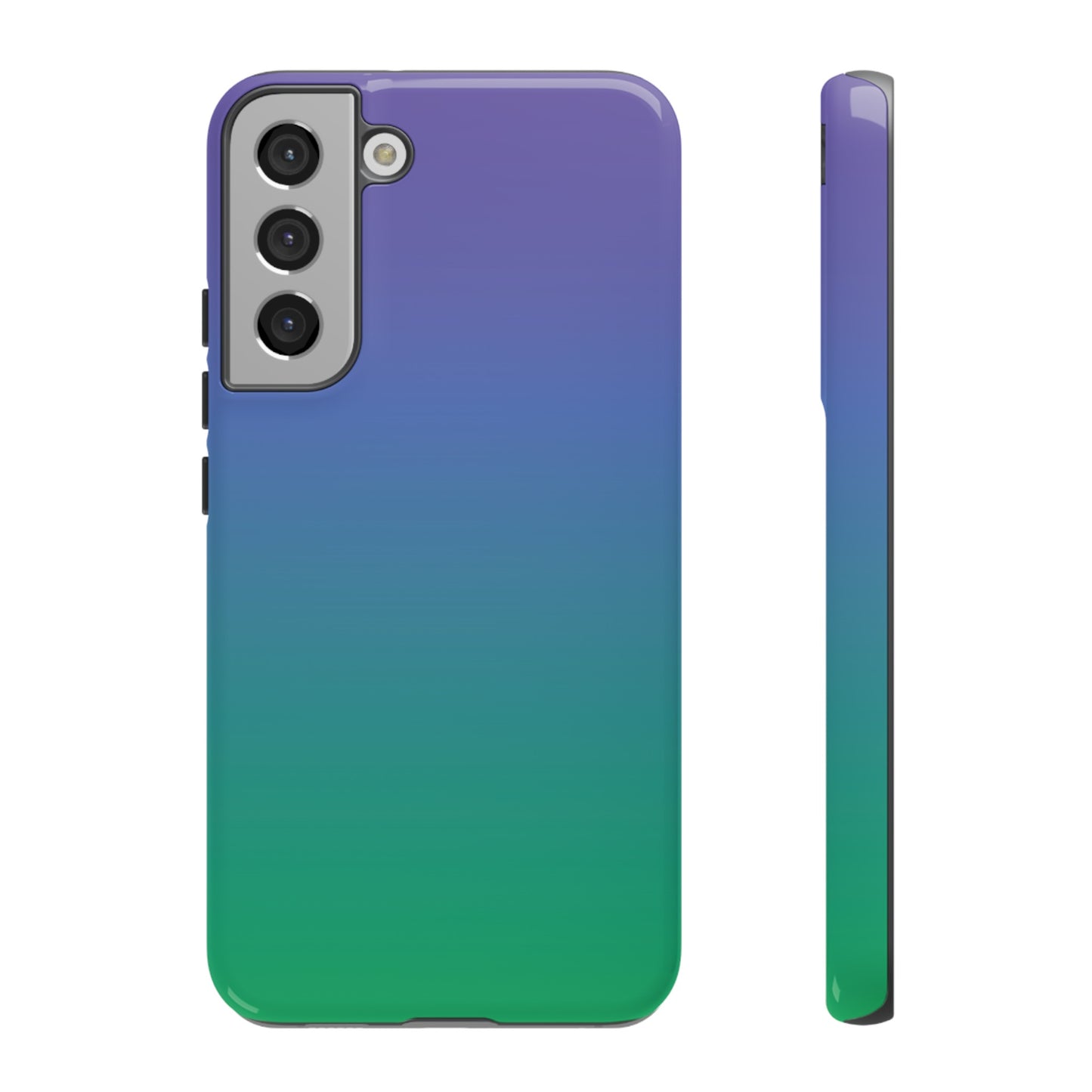 Purple to Green | Tough Phone Case