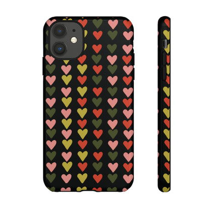 All You Need is ❤️ on Black | Tough Phone Case