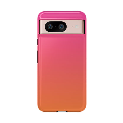 Pink to Orange | Tough Phone Case