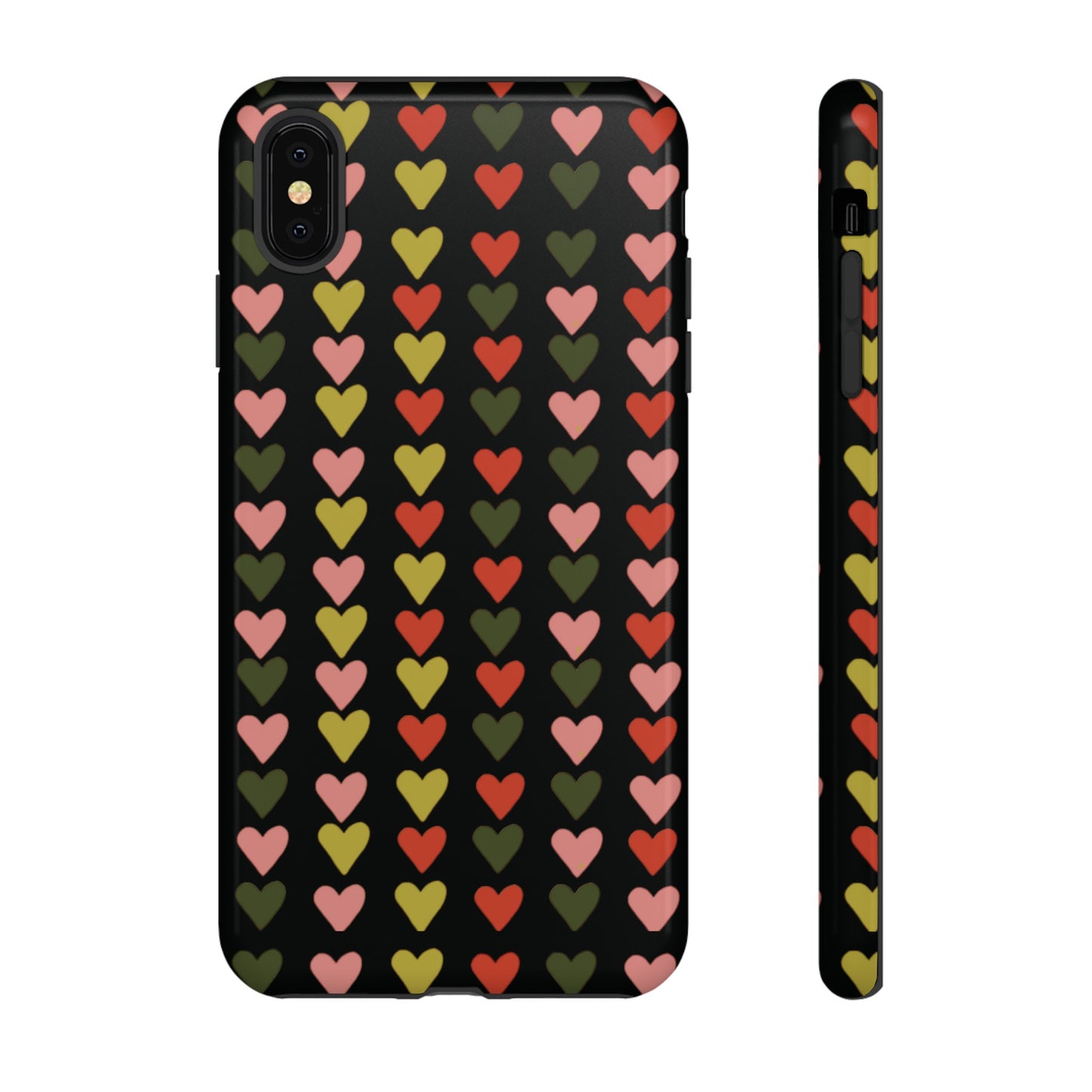 All You Need is ❤️ on Black | Tough Phone Case