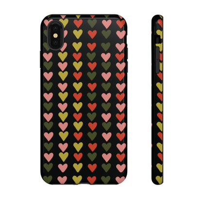 All You Need is ❤️ on Black | Tough Phone Case