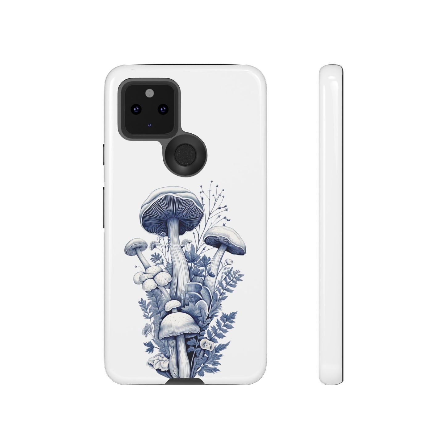 Blue Mushrooms | Tough Phone Case