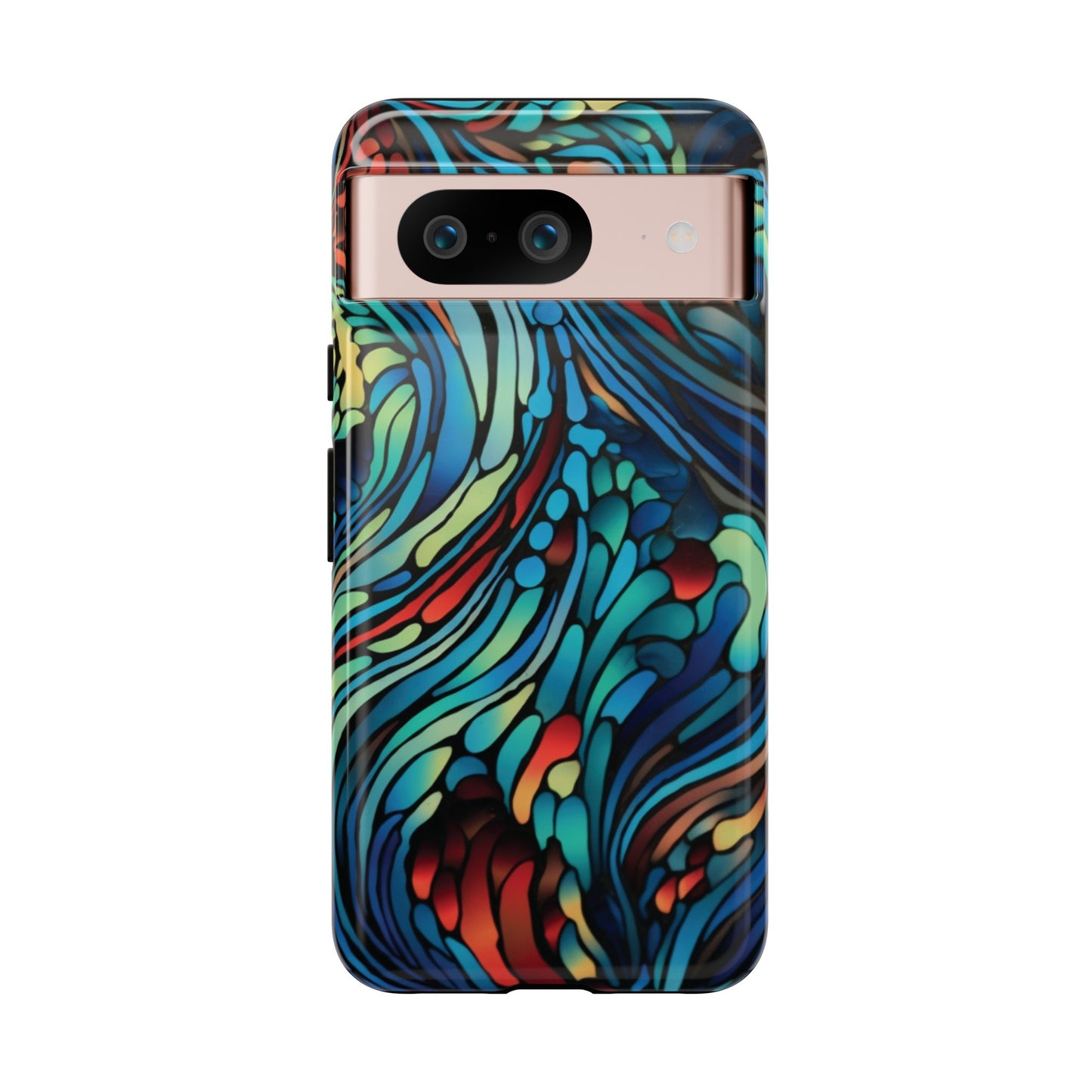 Abstract Blues Tough Phone Case