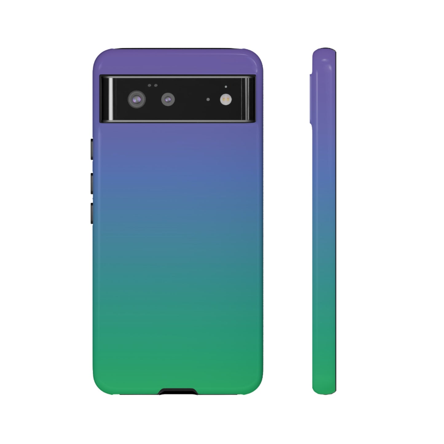 Purple to Green | Tough Phone Case