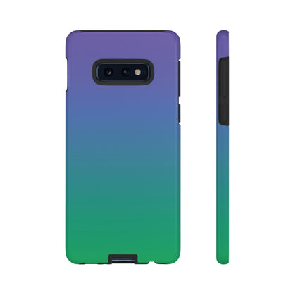 Purple to Green | Tough Phone Case