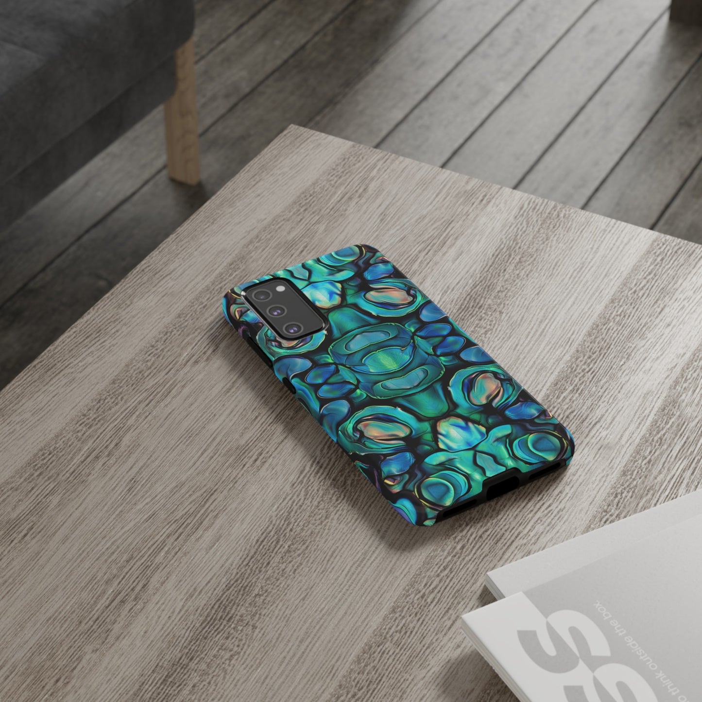 Abalone Greens Tough Phone Case