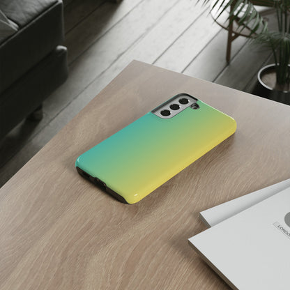 Green to Yellow | Tough Phone Case