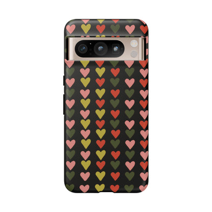 All You Need is ❤️ on Black | Tough Phone Case