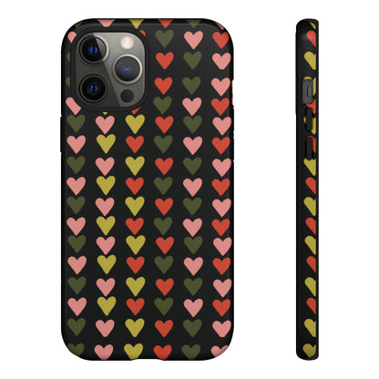 All You Need is ❤️ on Black | Tough Phone Case