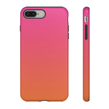 Pink to Orange | Tough Phone Case