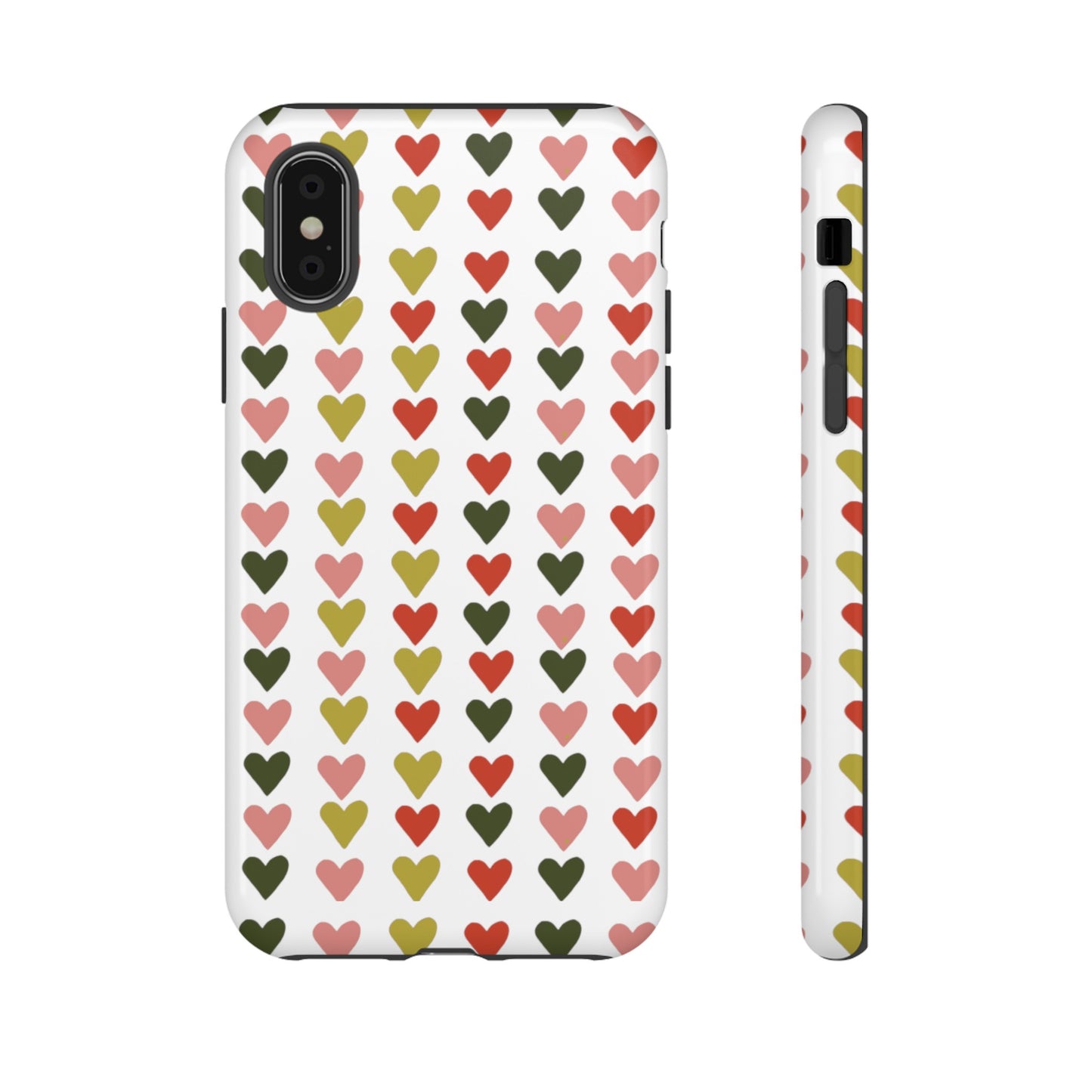 All You Need is ❤️ on White | Tough Phone Case