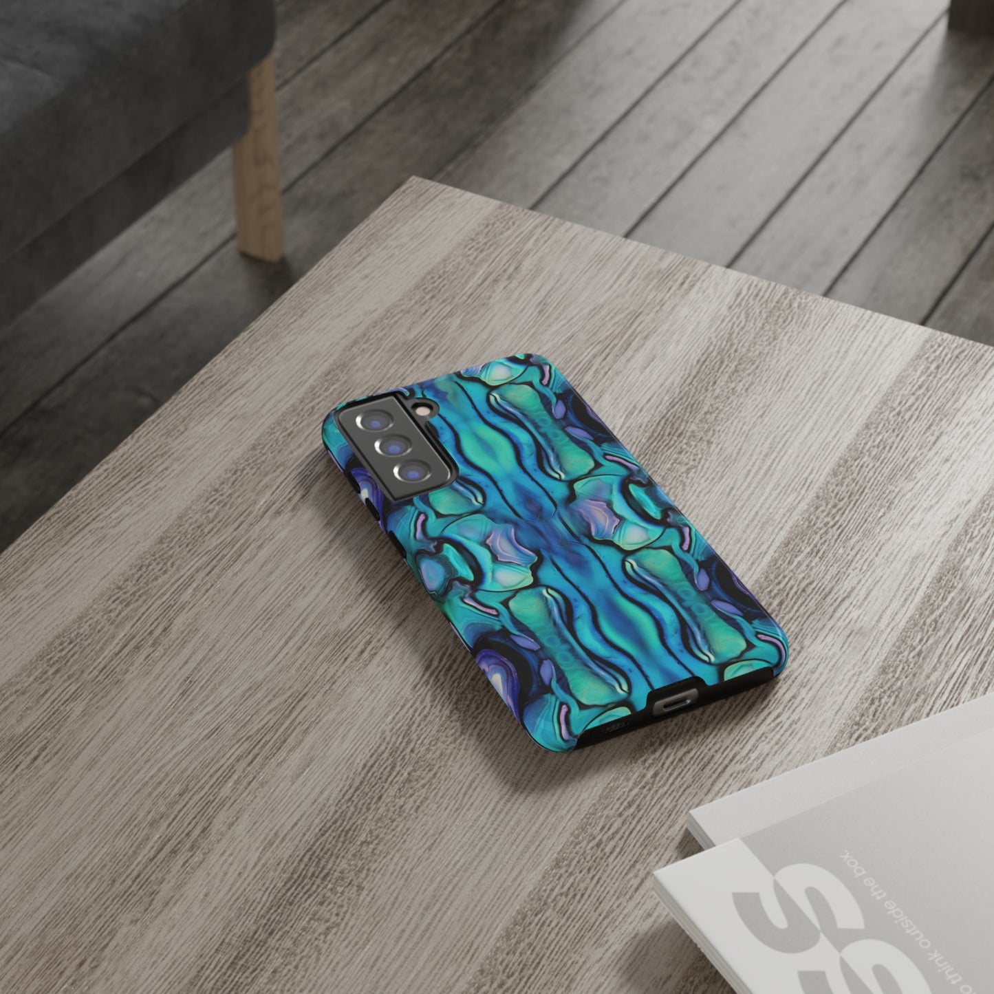 Abalone Blues Tough Phone Case