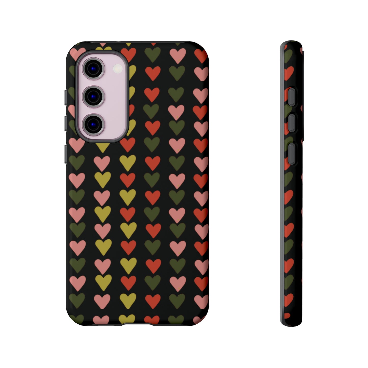 All You Need is ❤️ on Black | Tough Phone Case