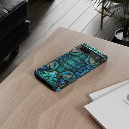 Abalone Greens Tough Phone Case