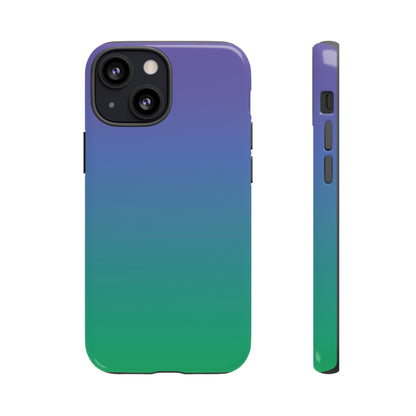 Purple to Green | Tough Phone Case