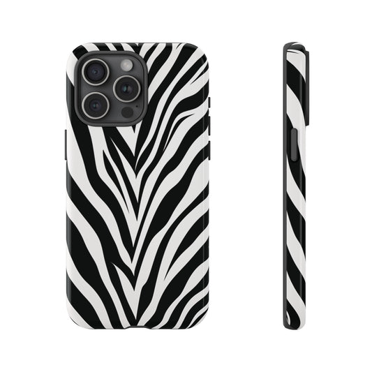 Zebra Tough Phone Case