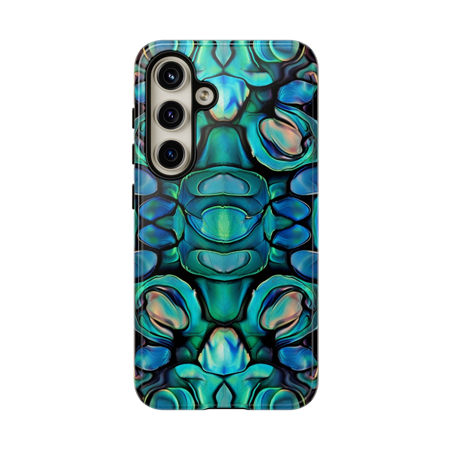 Abalone Greens Tough Phone Case