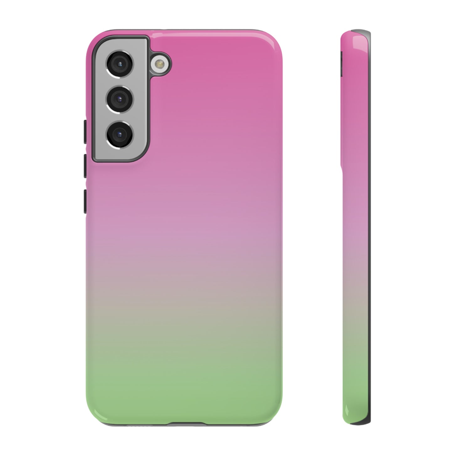 Pink to Green | Tough Phone Case