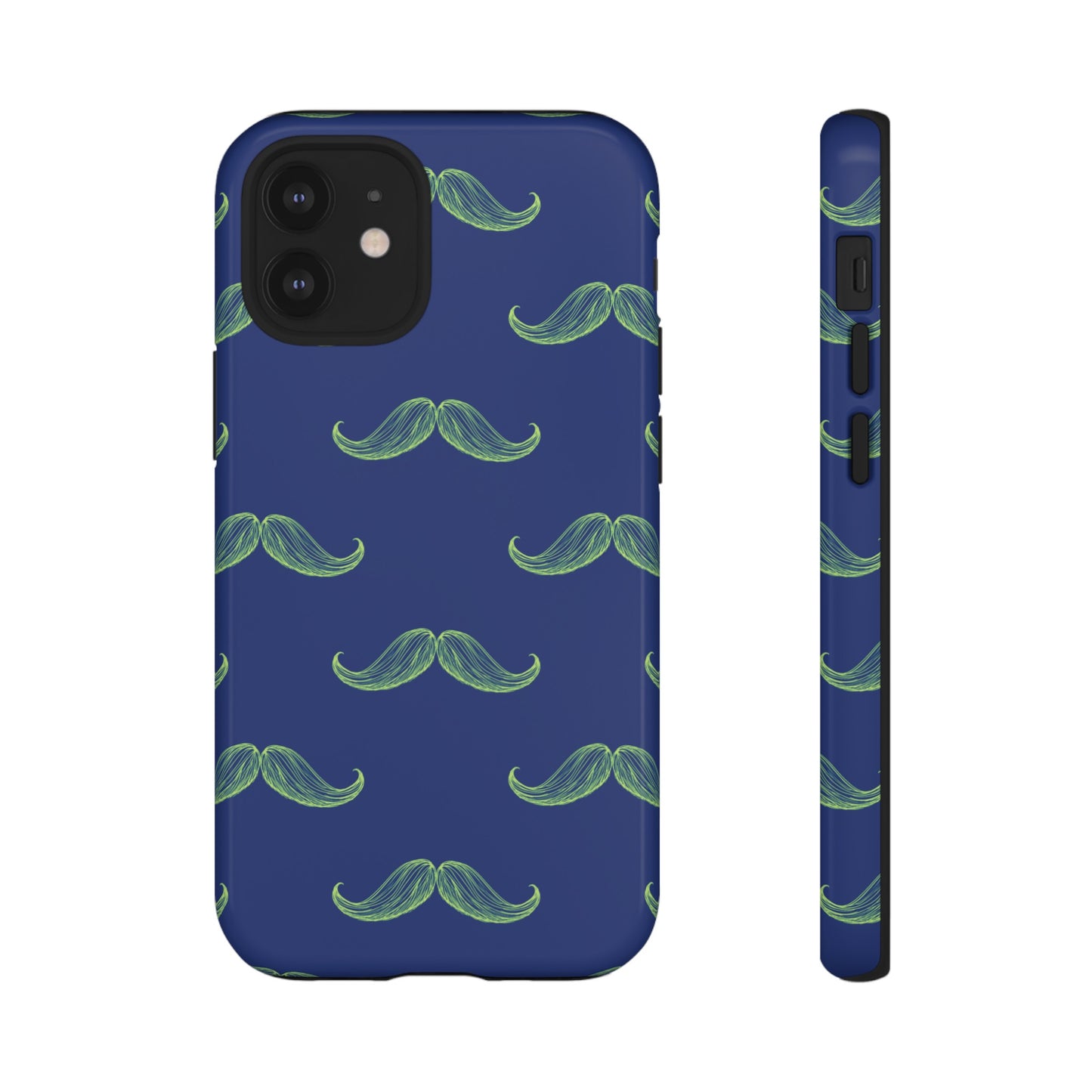 Blue 'Stache Tough Phone Case