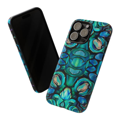 Abalone Greens Tough Phone Case