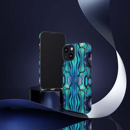 Abalone Blues Tough Phone Case