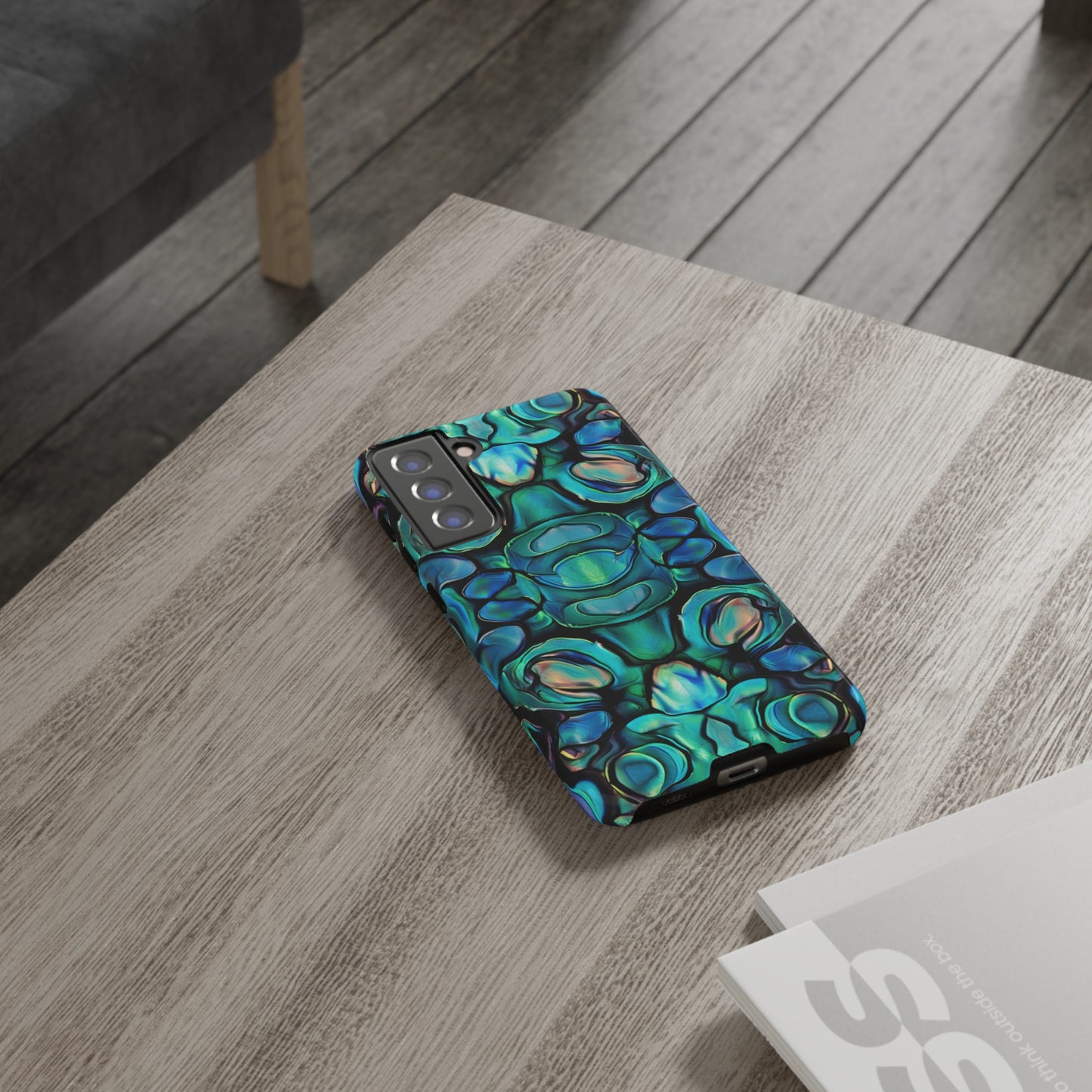 Abalone Greens Tough Phone Case