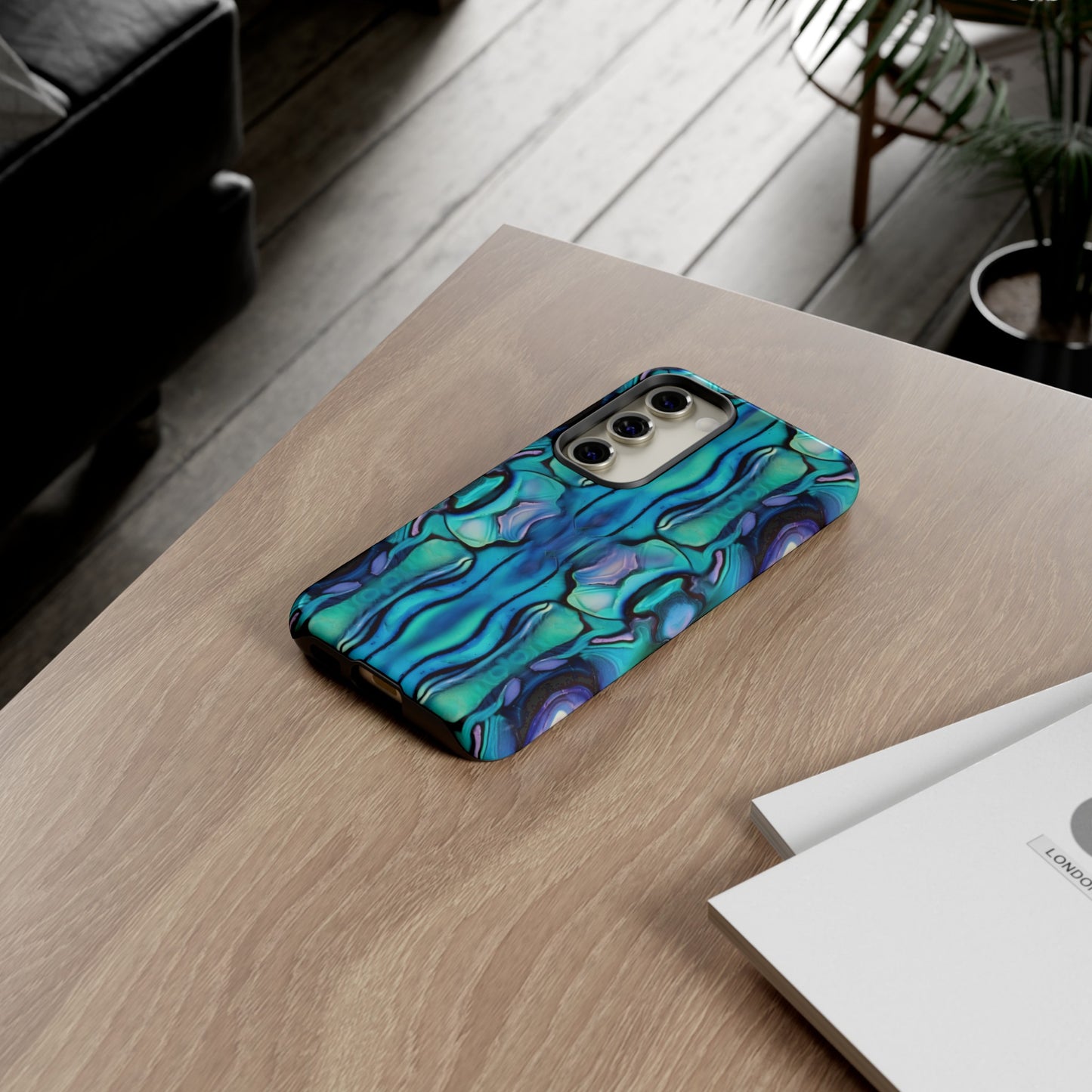 Abalone Blues Tough Phone Case